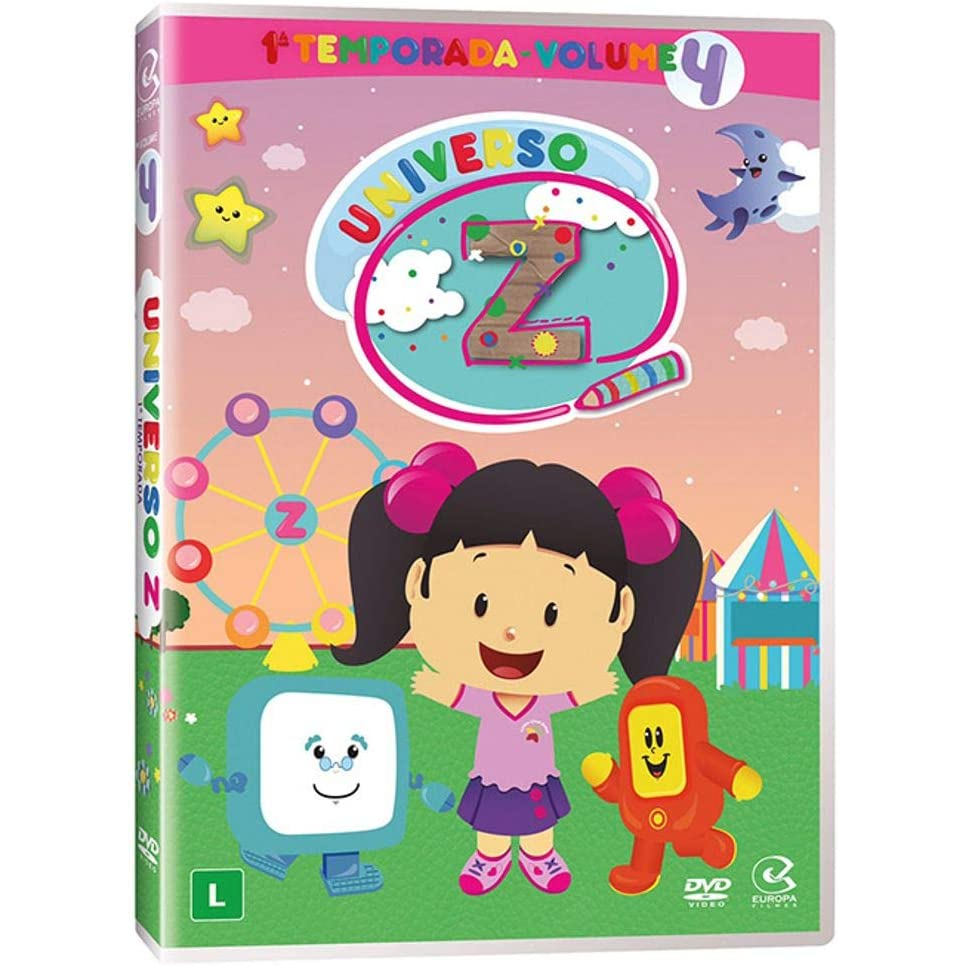 DVD Infantil Educativo Universo Z 1º Temporada Nacional ( Original