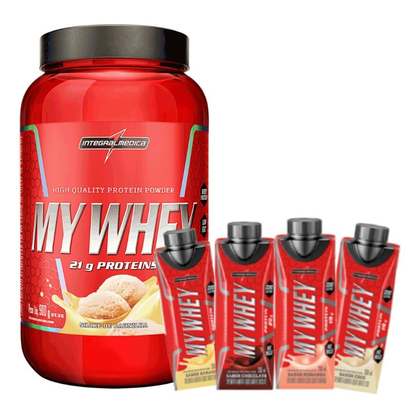 My Whey 250 ml Pronto pra Beber 20g de Proteína IntegralMedica