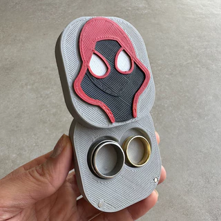 Porta alianças - Homem aranha