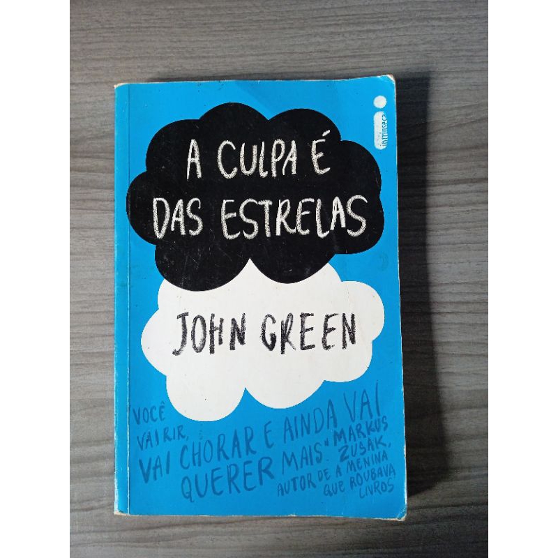 livro A Culpa é das Estrelas - John Green | Shopee Brasil