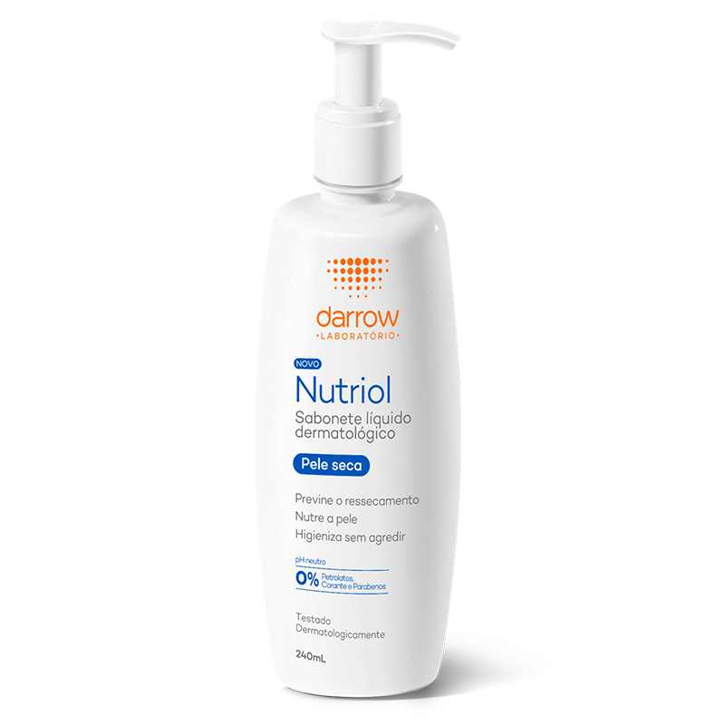 Sabonete Líquido Facial Darrow Nutriol Pele Seca 240ml | Shopee Brasil
