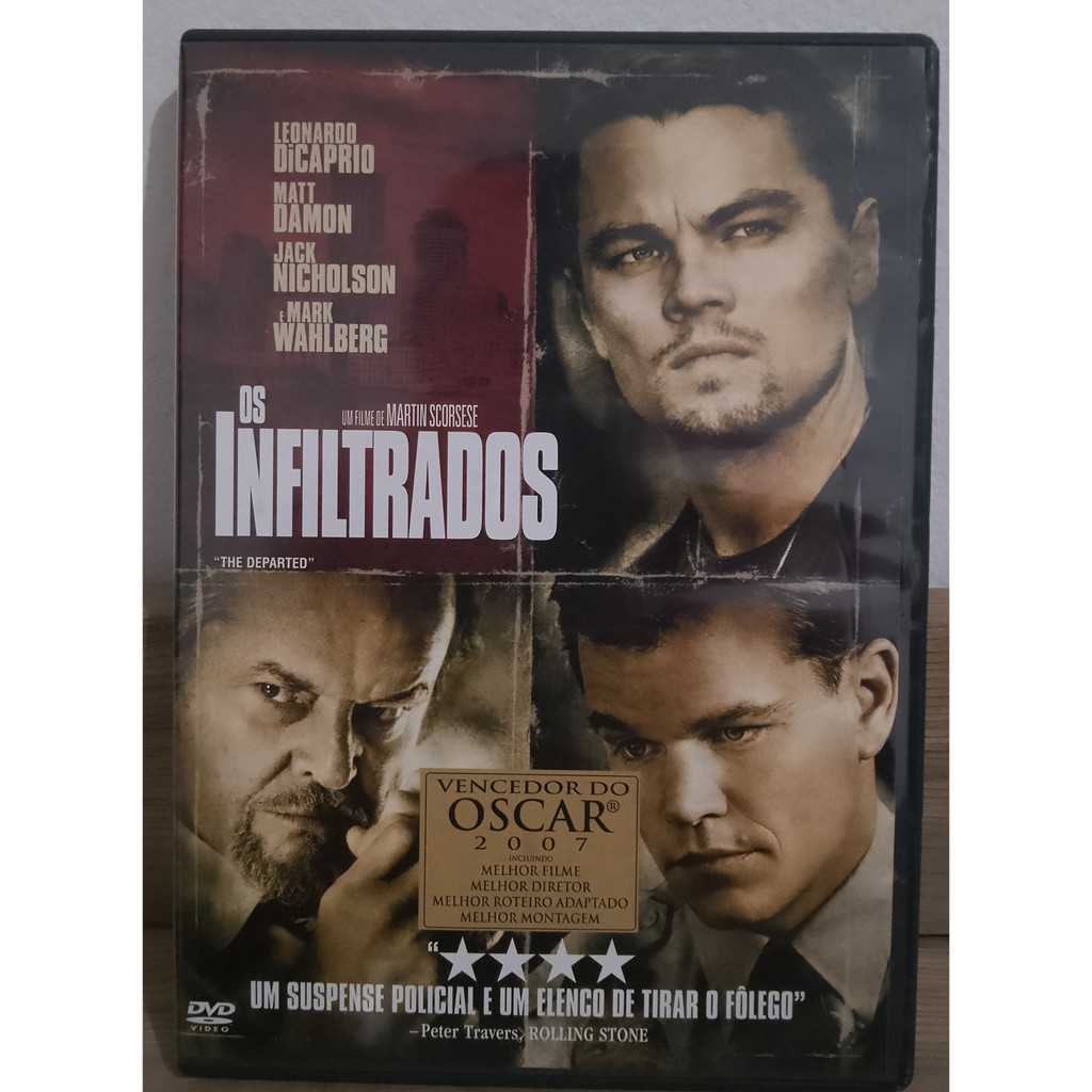 DVD Os Infiltrados - Martin Scorsese | Shopee Brasil
