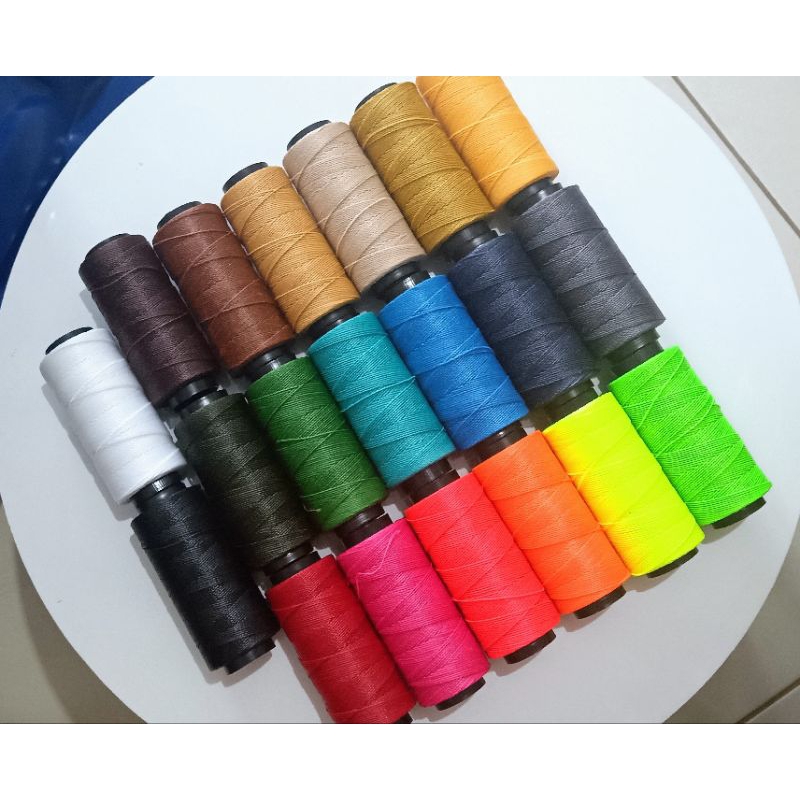 50M 0.8MM Waxed Sewing Machine Threads Linha De Costura Hilo Para