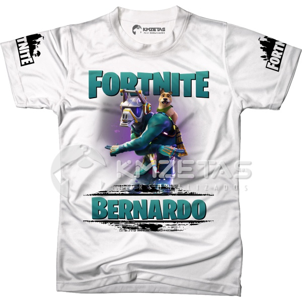 Blusa Fortnite Banana Skin Infantil Adulto Personalizada