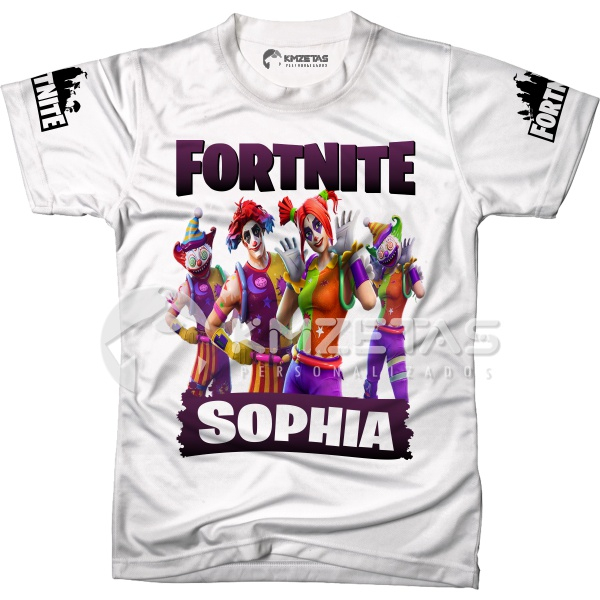 Blusa Fortnite Banana Skin Infantil Adulto Personalizada