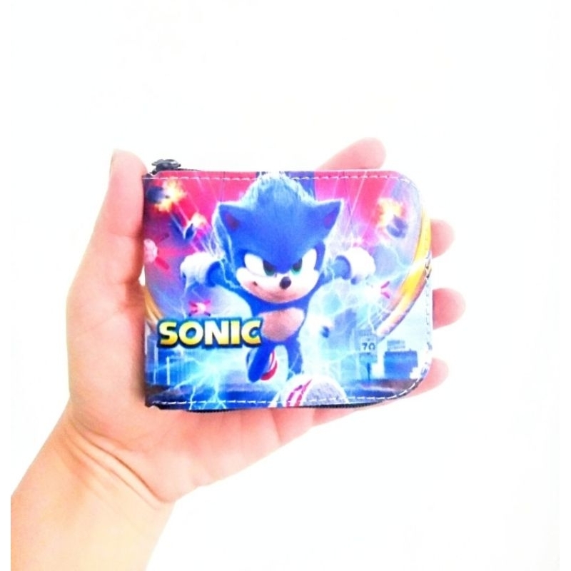 Carteira Para Crianças Sonic Mania 2 Peças Meninos