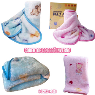 Cobertor Pelo Alto Jolitex Ternille Antialérgico menino menina enxoval