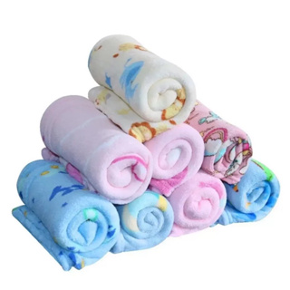 KIT 2 Mantas Microfibra Bebê Estampada barata 70x1,00 m Enxoval