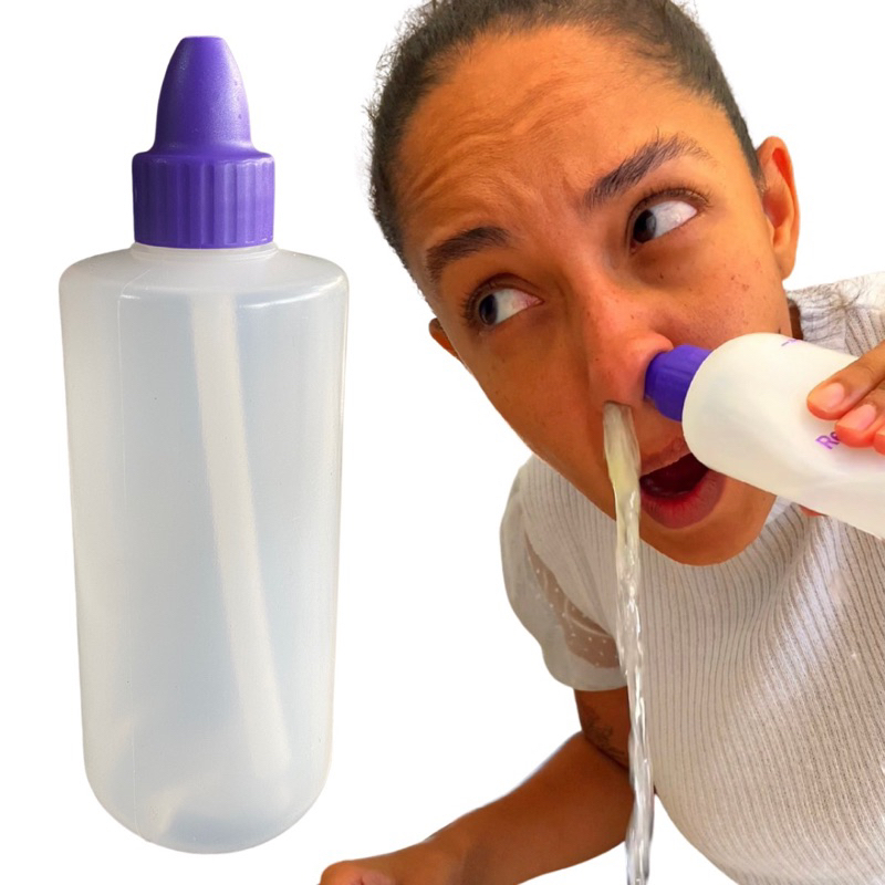 Limpador De Nariz / Lavagem Nasal Eficiente 250 ml Adulto de Alto Fluxo