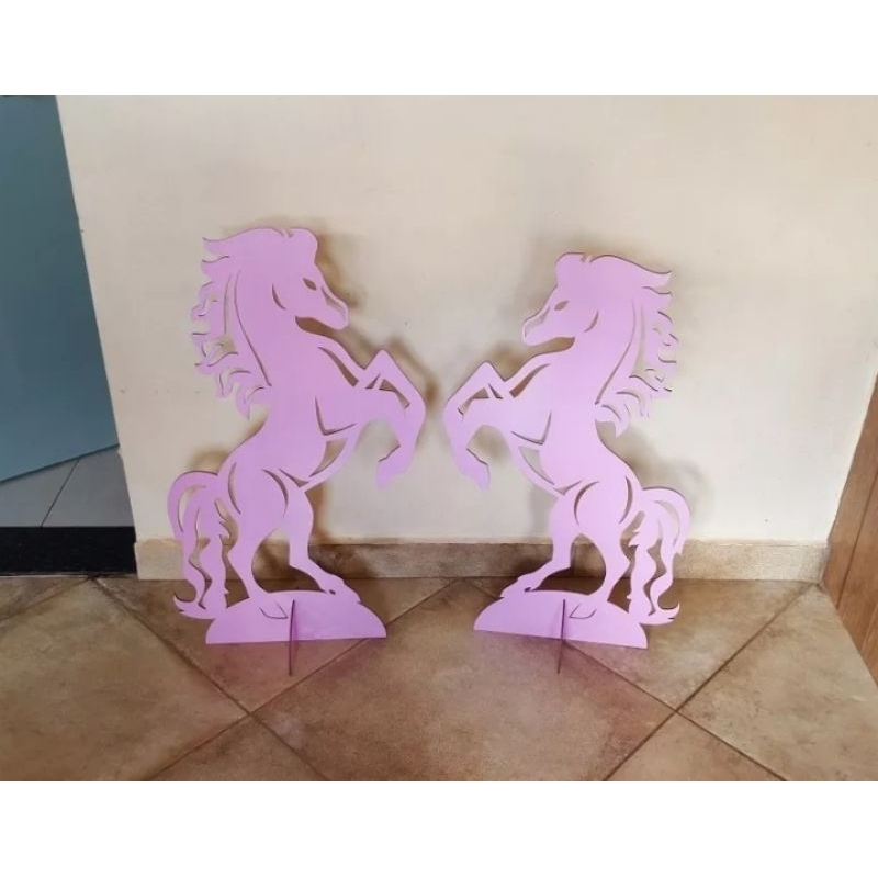 Display decoração festa cavalos rosa menina fazendinha | Shopee Brasil