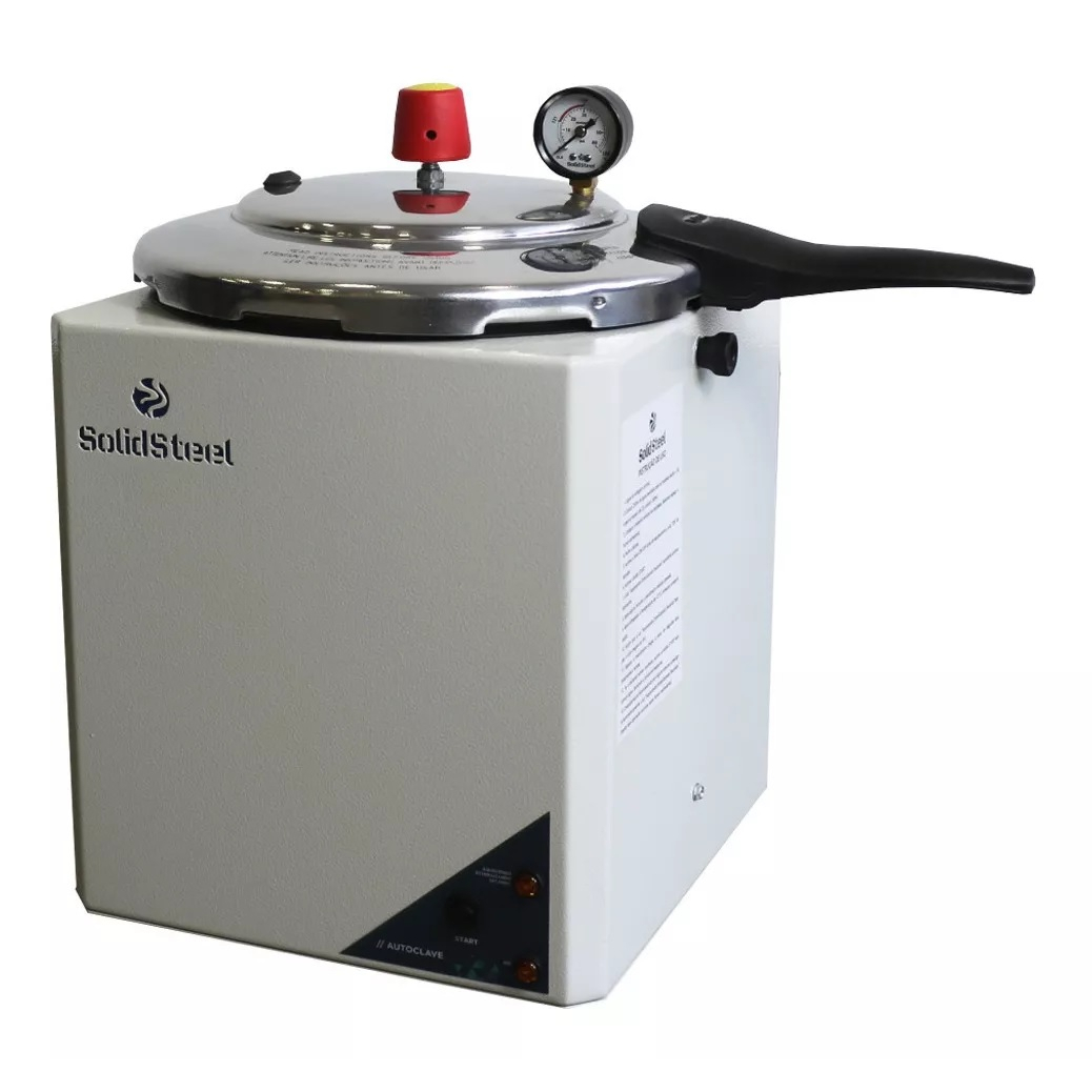 Autoclave Solidsteel 8 LITROS Com Registro Na Anvisa Para Odontologia