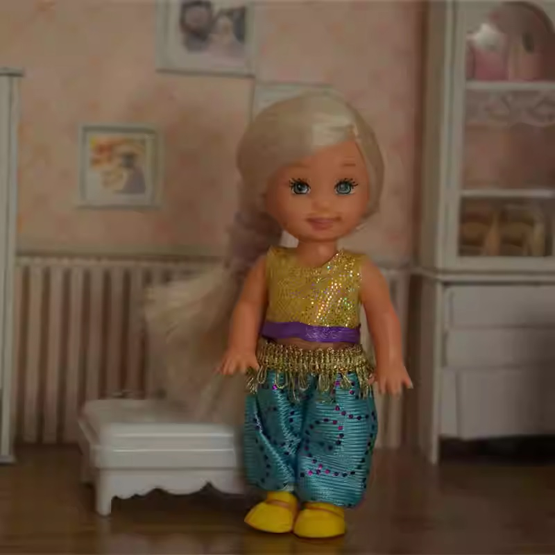 Roupa + Sapato Boneca Kelly Chelsea Evi Love Irmã Barbie 14