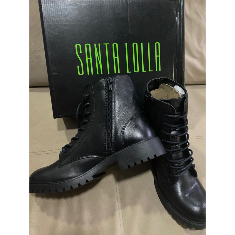 Coturno feminino best sale santa lolla