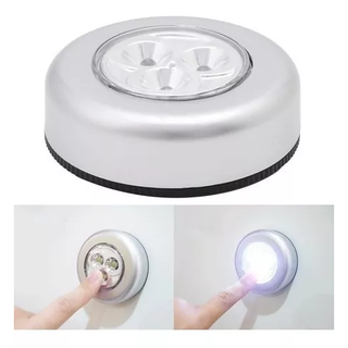 Kit 10 Mini Luminária de LED para armário e corredor