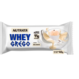 01 UNIDADE WHEY GREGO BAR SABOR BEIJINHO – 40G