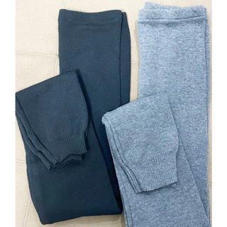 Calça fuso lã tricot segunda pele tecido grosso feminino/masculino lisa de frio moda outono inverno