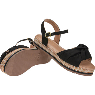 Sandalia Papete Feminina Casual Flatform Confort Laço Nó Promoção Envio Imediato