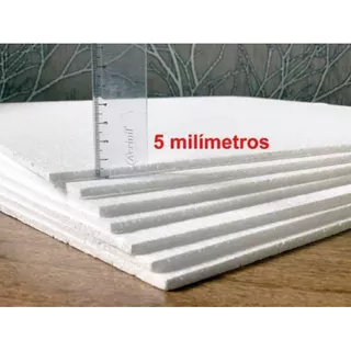 Isopor Placa Isolamento Térmico 0,5Mm Eps Com 4 Branco 1000X500Mm - Forzapel