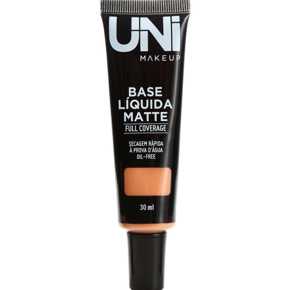 Base liquida matte Uni Makeup a prova d'água | Shopee Brasil