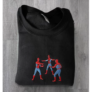 Camiseta bordada meme 3 homem aranha