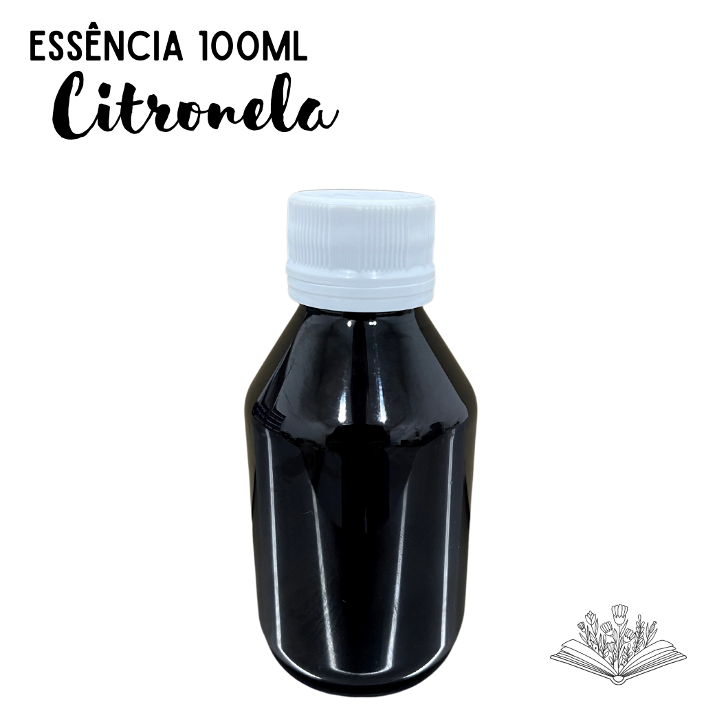 Essência Citronela Concentrada base óleo - 100mL