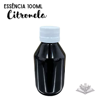Essência Citronela Concentrada base óleo - 100mL