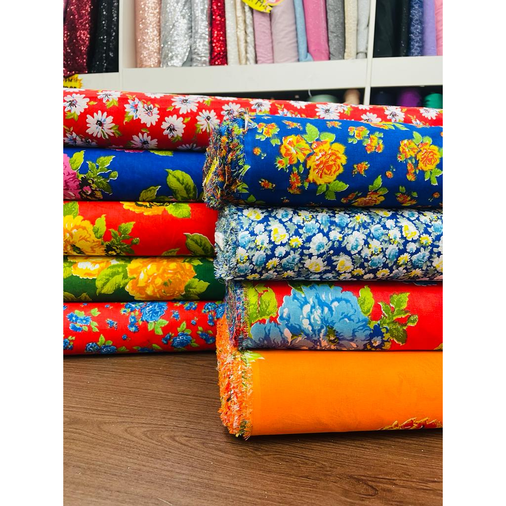Kit 12 Unidades Tecido Chita 50x70cm | Shopee Brasil