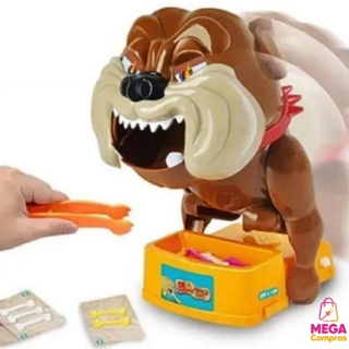 Jogo Infantil Mini Bad Dog + Crocodilo Dentista Morde O Dedo