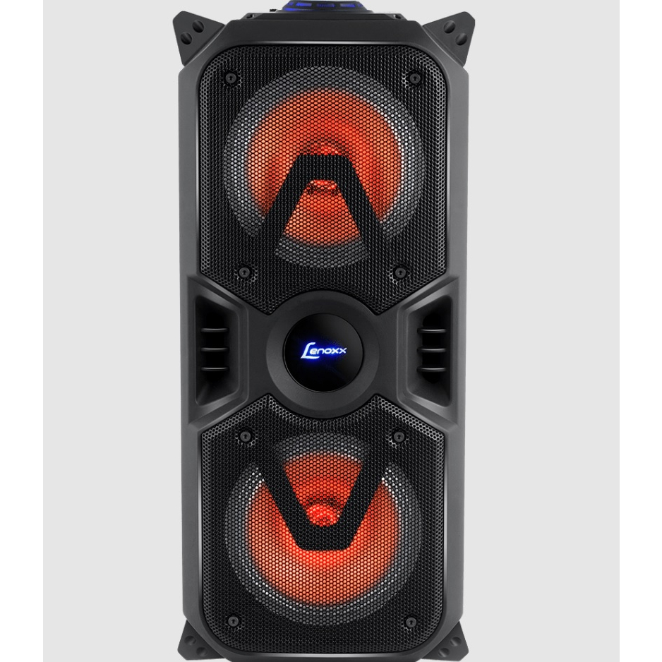 Caixa De Som 200w Woofer 6,5 Bth Fm Led Bateria Lenoxx Ca400