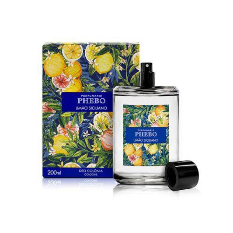 Deo Colonia Phebo Limão Siciliano 200 ml - Perfume