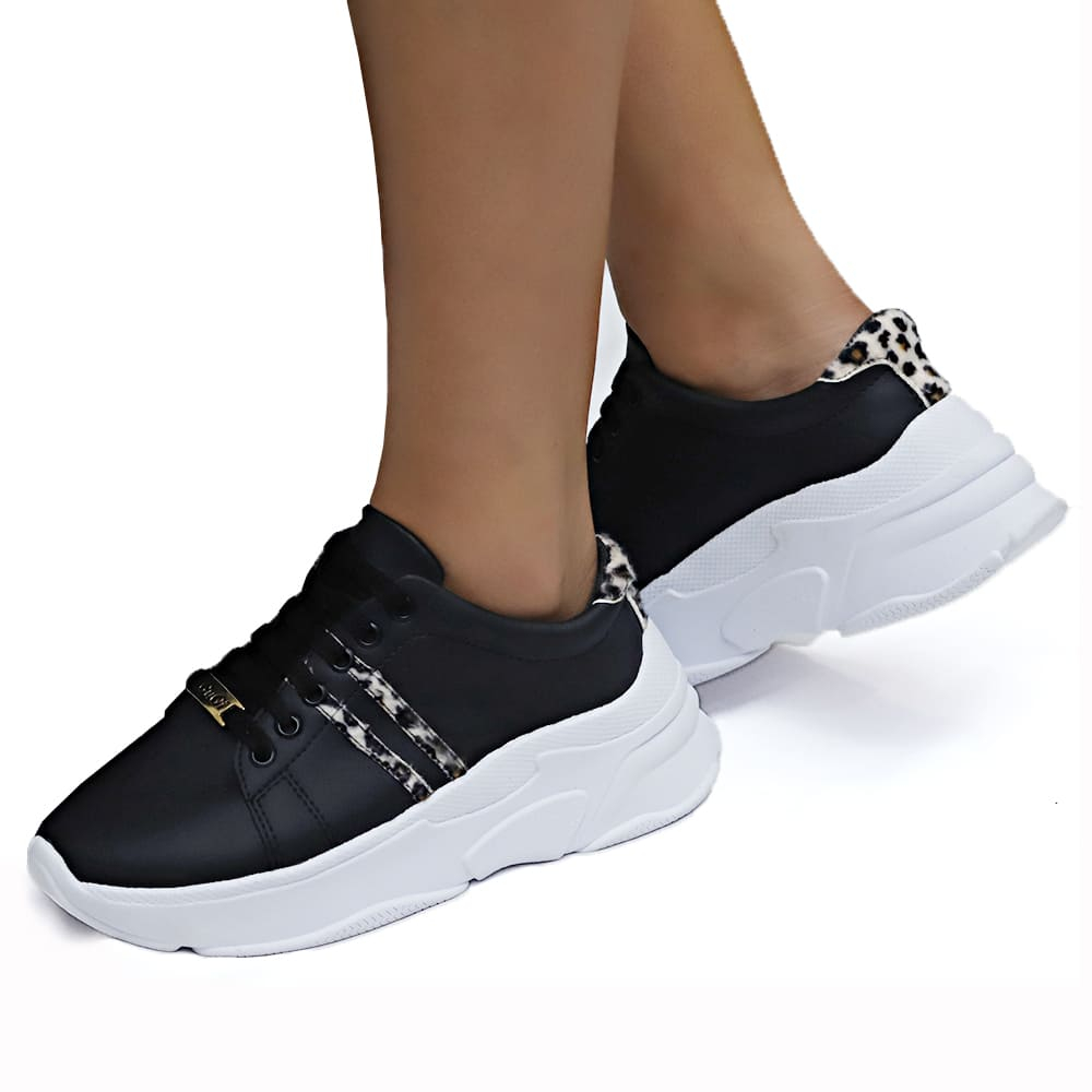 T nis Chunky Casual Feminino Blogueira Plataforma Sneaker
