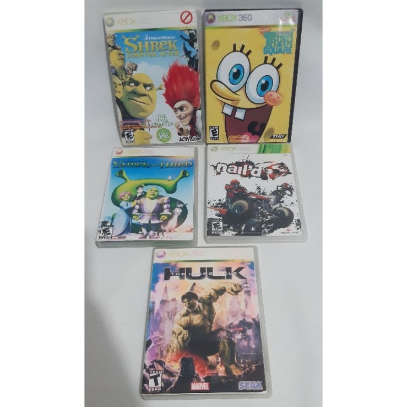 Kit com 5 jogos Xbox 360 lote03