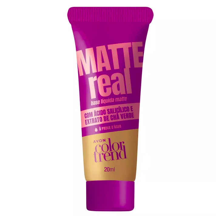 Base L Quida Avon Color Trend Matte Real Q Ml Shopee Brasil