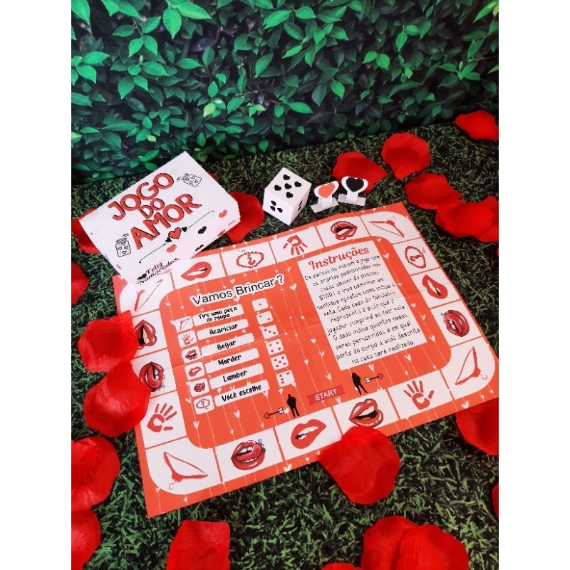 Card Jogo do Amor com Tic Tac - Dia dos Namorados