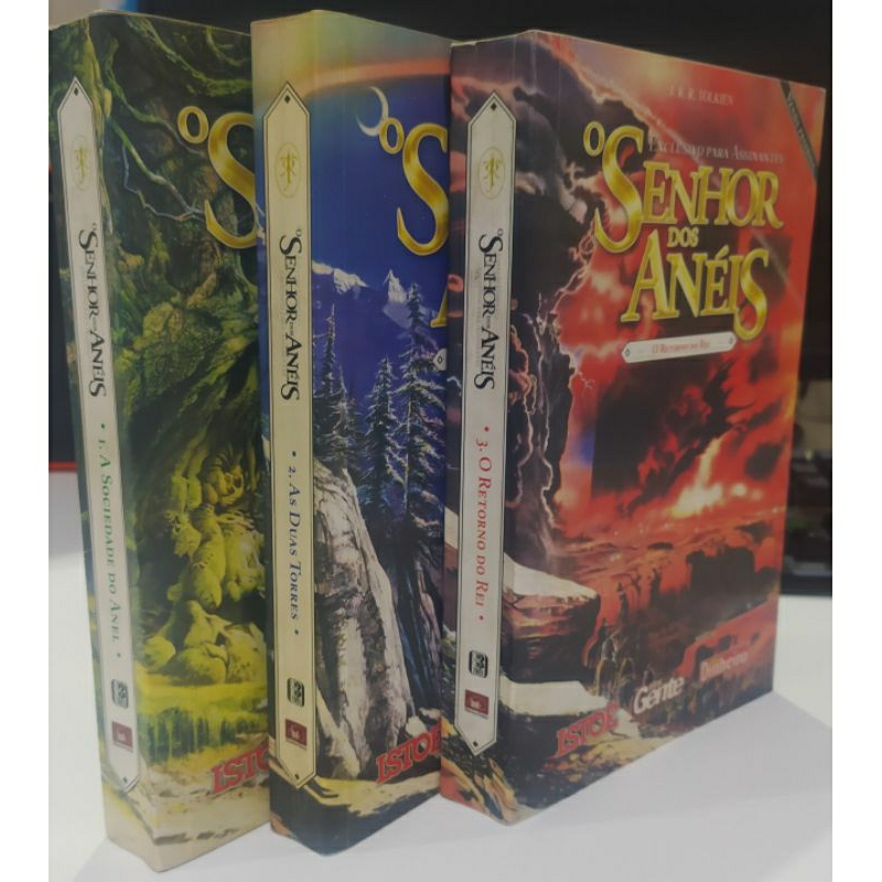 Coleção de Livros O Senhor dos Anéis | Shopee Brasil