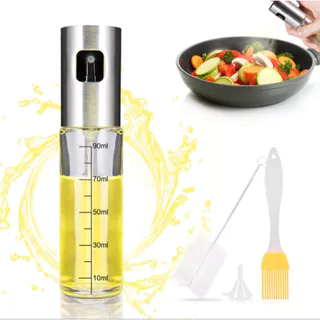 1 Spray Pulverizador Vidro Inox Borrifador Azeite Vinagreessenciais De Cozinha Promoções