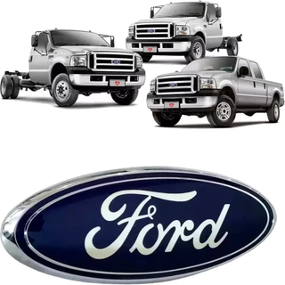 Emblema Logo Grade Dianteira F250 F350 F4000 2007 Até 2016
