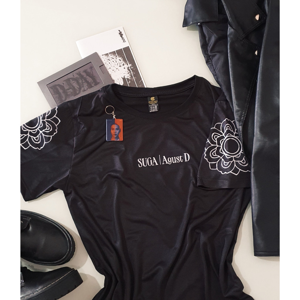 Camiseta Suga | Agust D Tour Merch | Shopee Brasil