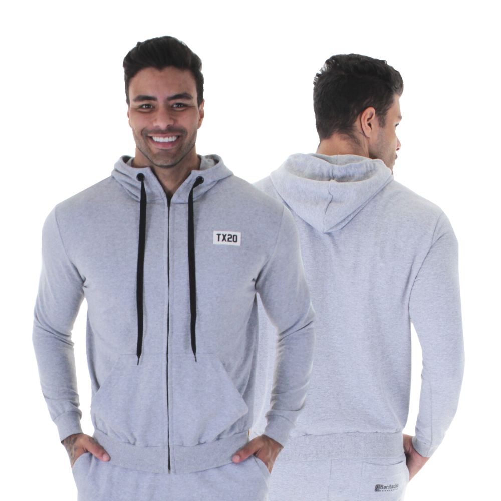 Moletom Masculino Com Ziper Com Capuz Flanelado Shopee Brasil