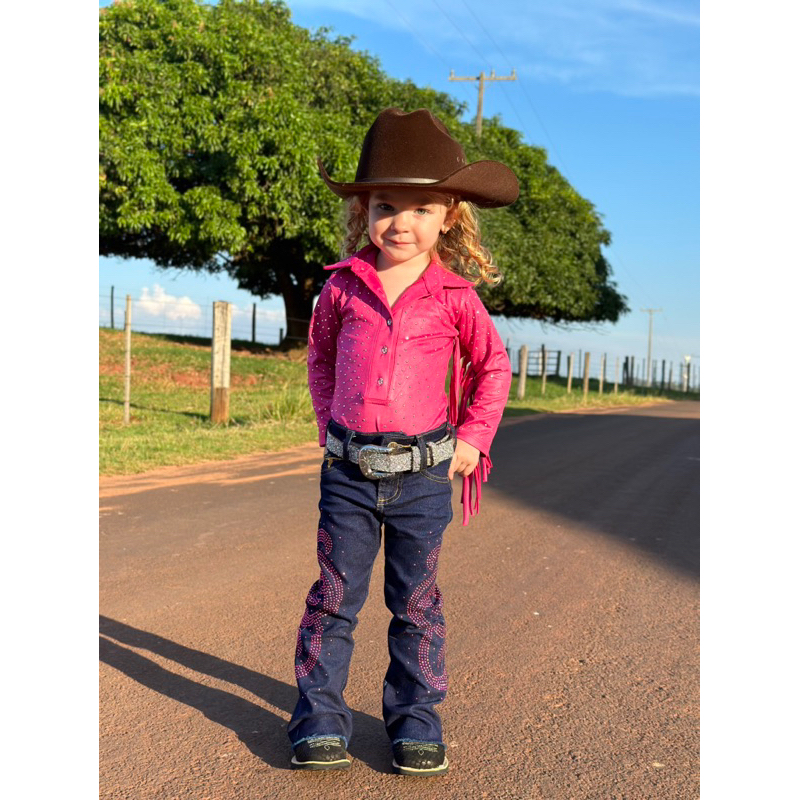 Fotos de hot sale roupa country infantil