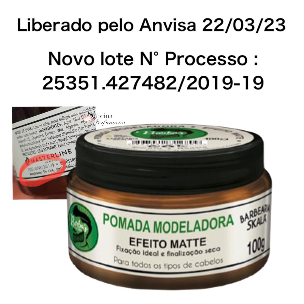 POMADA MODELADORA EFEITO MATTE SKALA 100G VEGANO