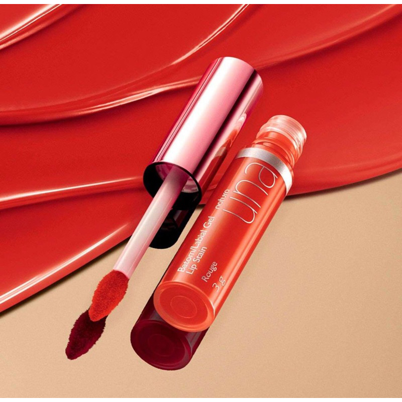 Batom Gel Lip Stain Una Rouge 3g Shopee Brasil