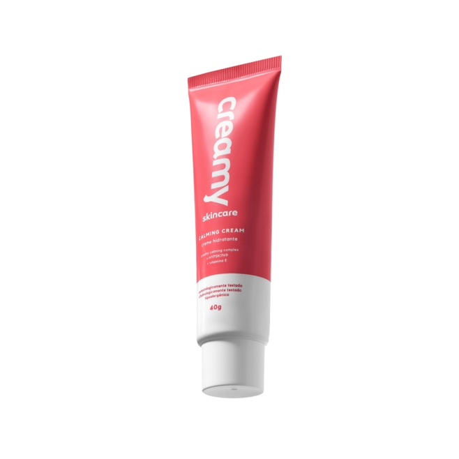 Creamy skincare calming cream hidrante calmante 40g