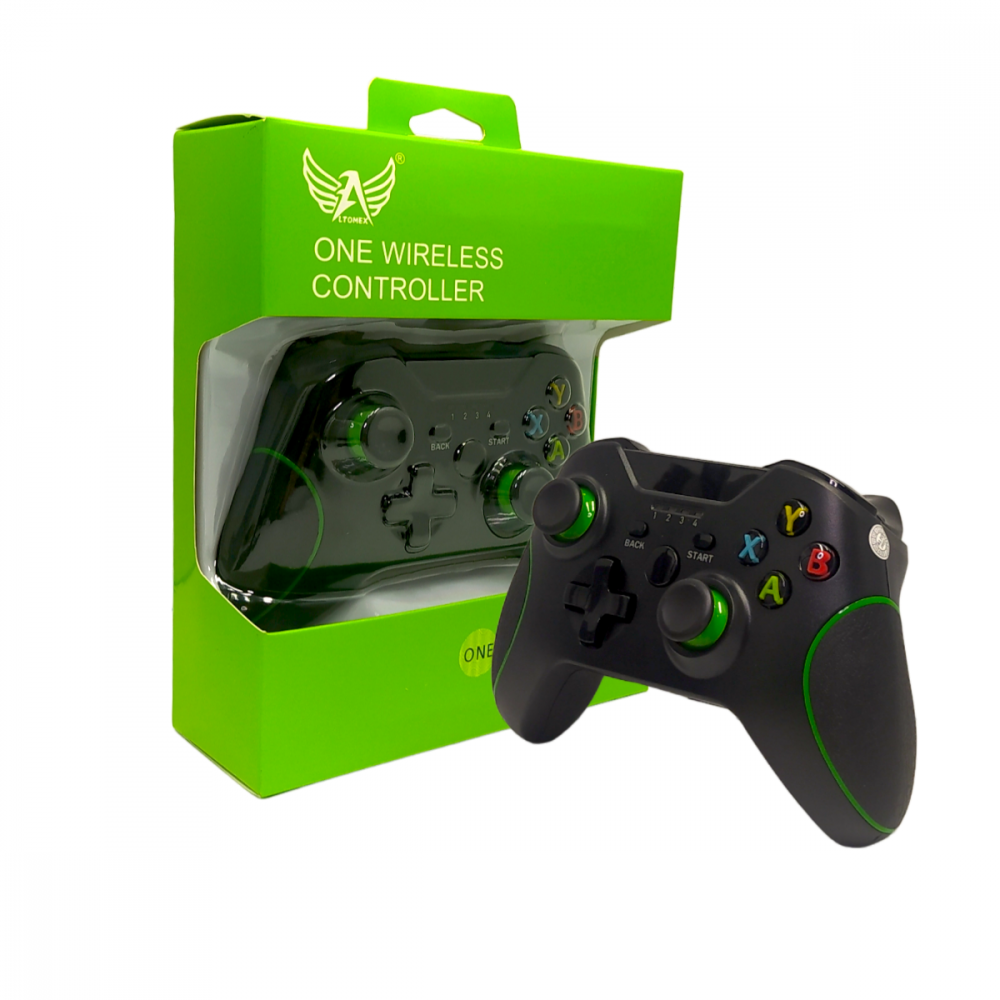 Controle Xbox ONE WIRELESS AL-6113W Altomex | Shopee Brasil