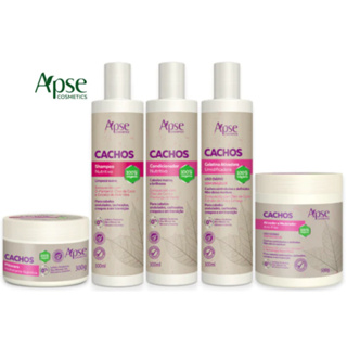 Kit Apse Cachos 5 itens - Tratamento e Finalizaçao