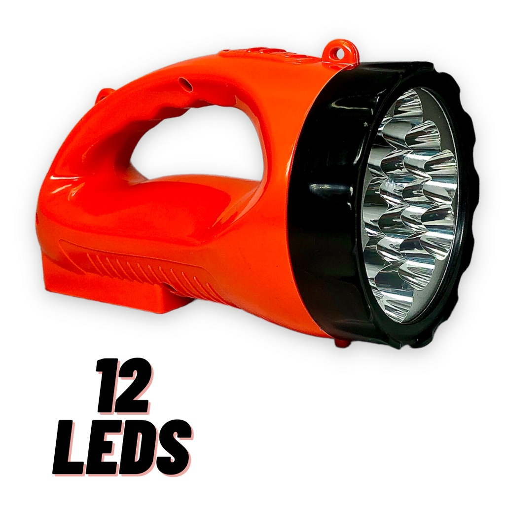 Lanterna farolete 18 leds Bivolt longo alcance | Shopee Brasil