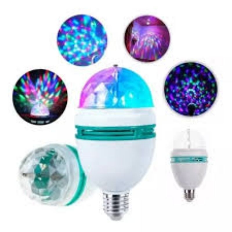 lampada led luz colorida giratória globo de luz e soquete ,lâmpada de ...