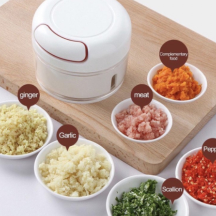 Processador Multifuncional De Alimentos Manual Premium 2 Lâminas Inox