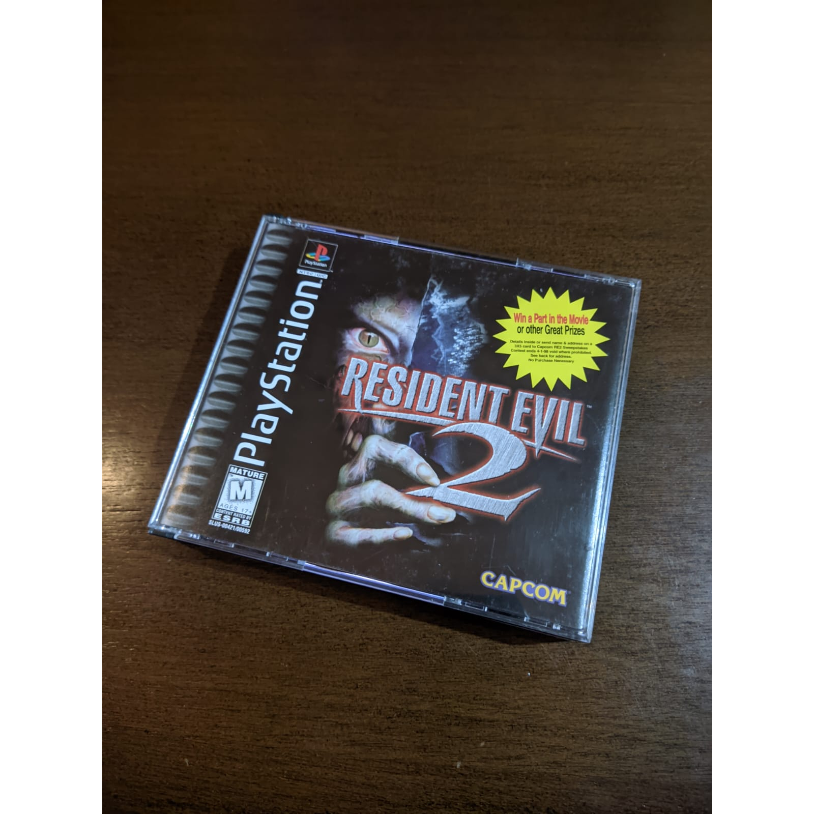 Resident Evil 2 PS1 ORIGINAL Americano Black Label Escorrega o Preço