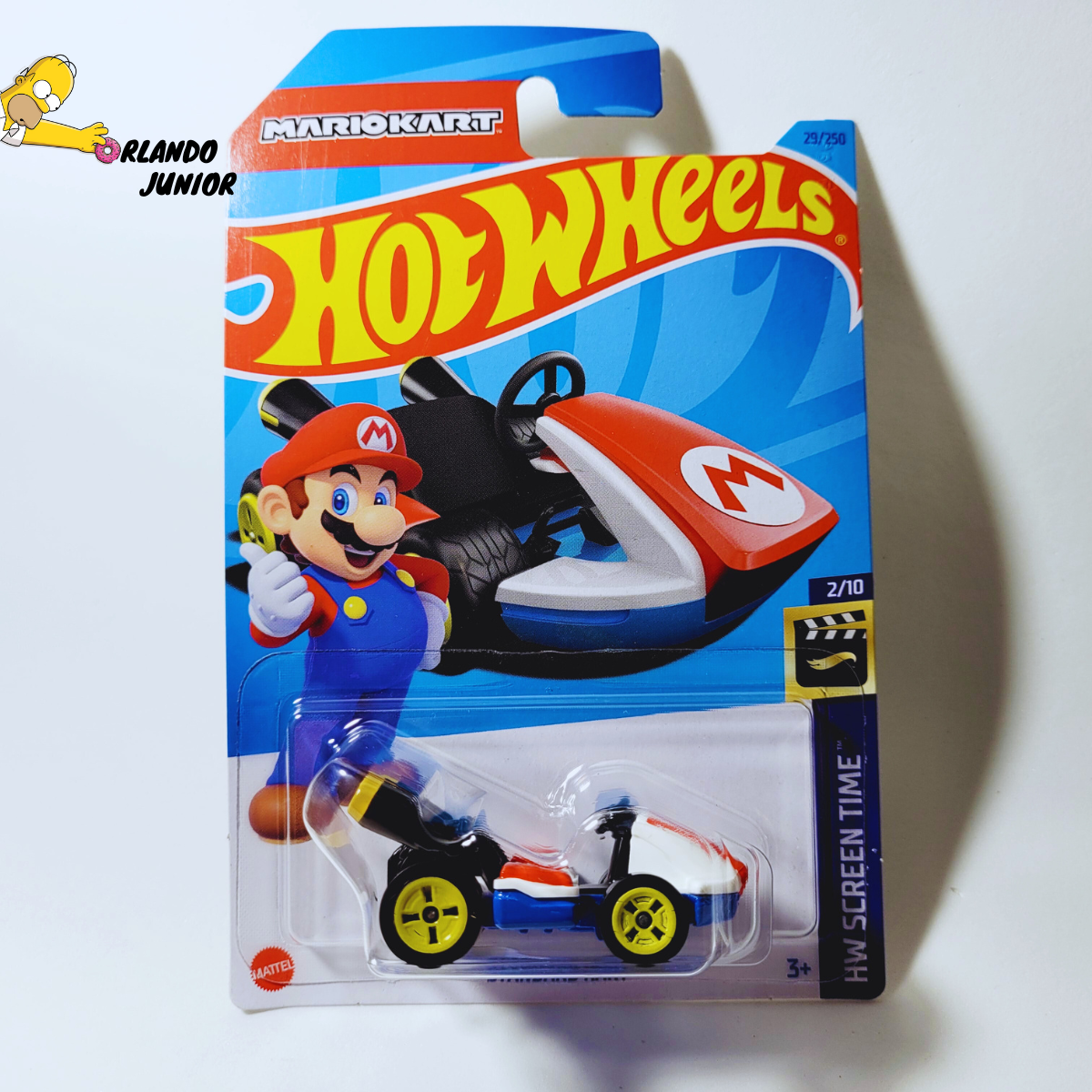 Mario Kart Standard Hot Wheels Carrinho Miniatura Mainline Shopee Brasil